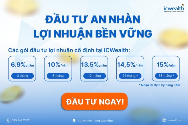 Các gói đầu tư lợi nhuận cố định tại ICWealth